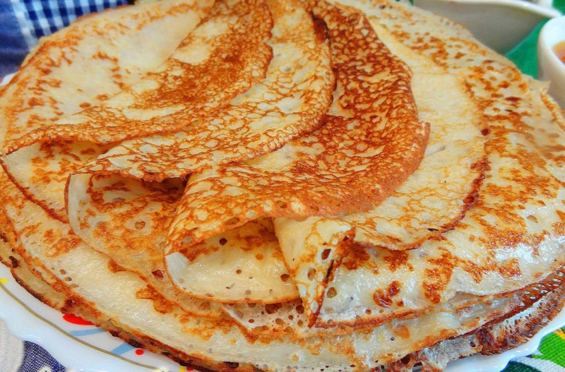 Блины на молоке
