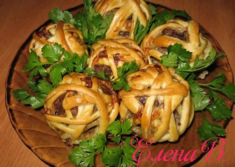 Торт из фарша