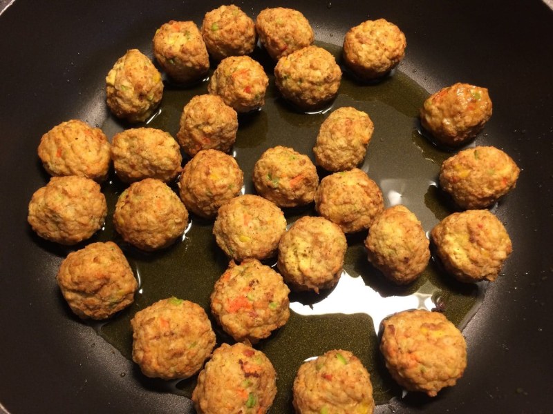 Клубочки с мясом