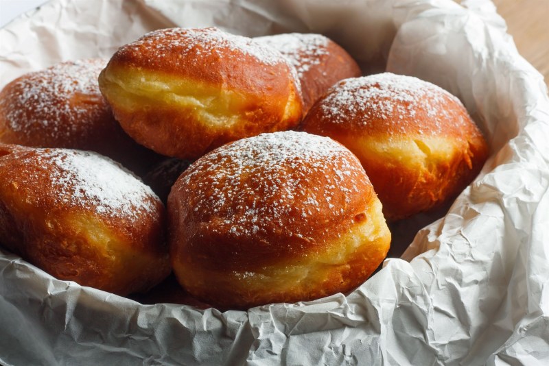 Булочка пончик