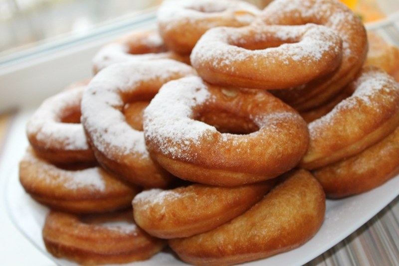 Пышки на молоке