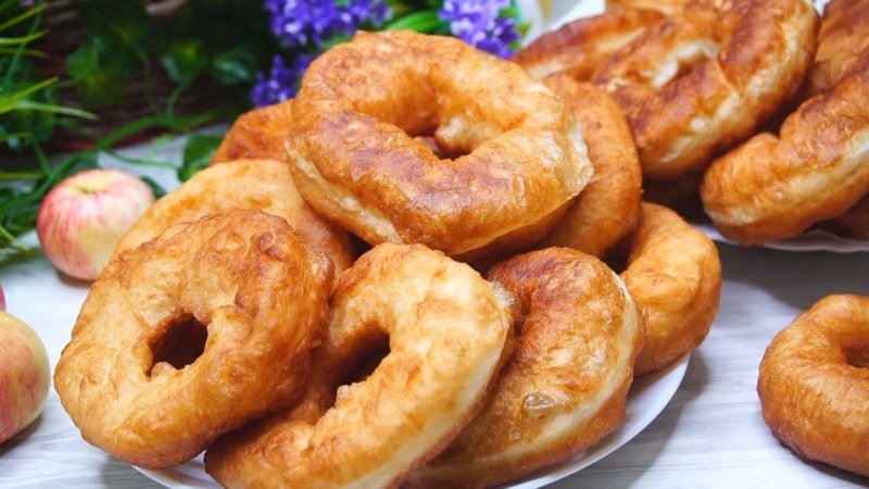 Пампушки жареные