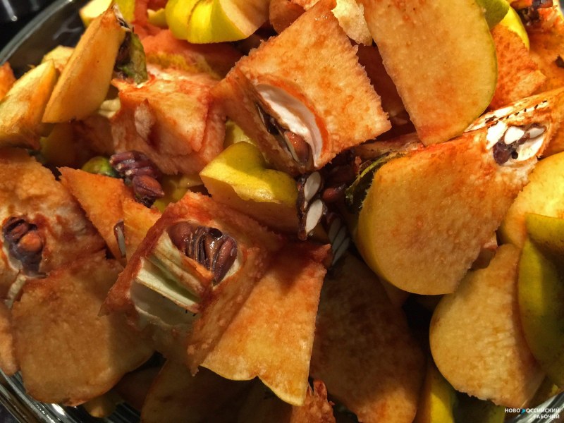 Осенние блюда с мясом и айвой