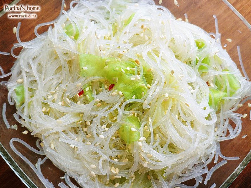 Крахмальная лапша китайская