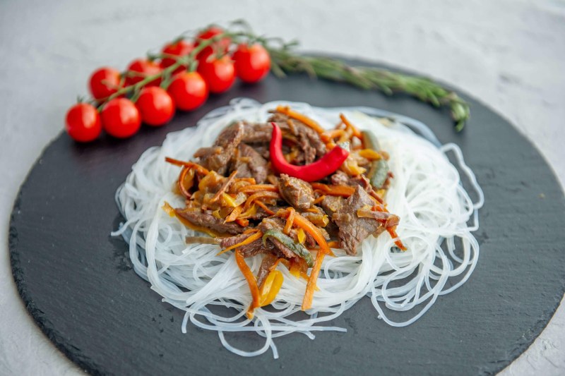Корейская еда Чапчхэ