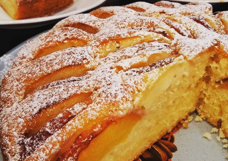 Персиковый пирог