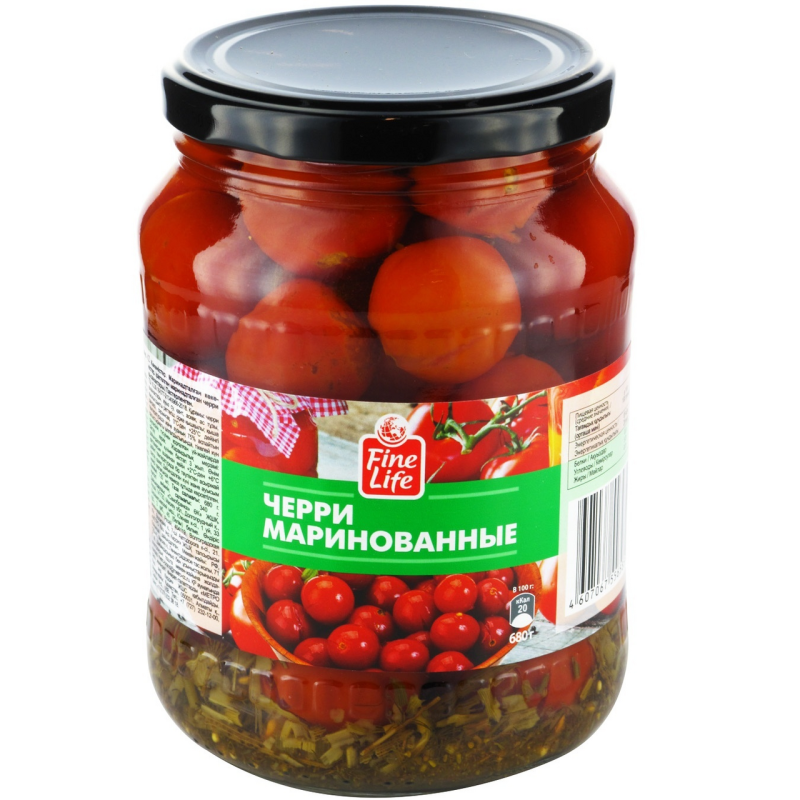 Консервы томаты черри 680г