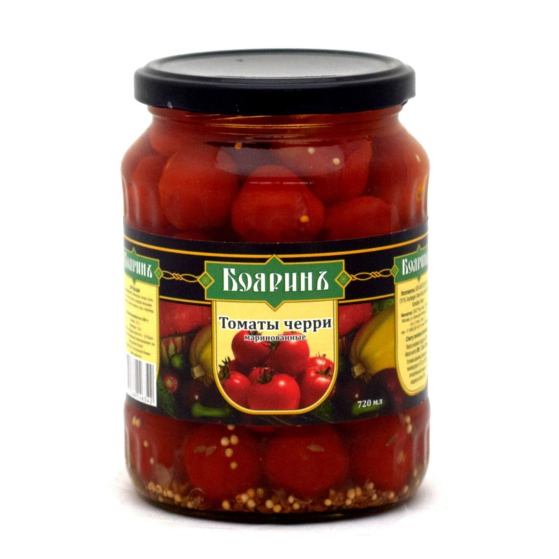 Маринованные помидорчики черри на зиму