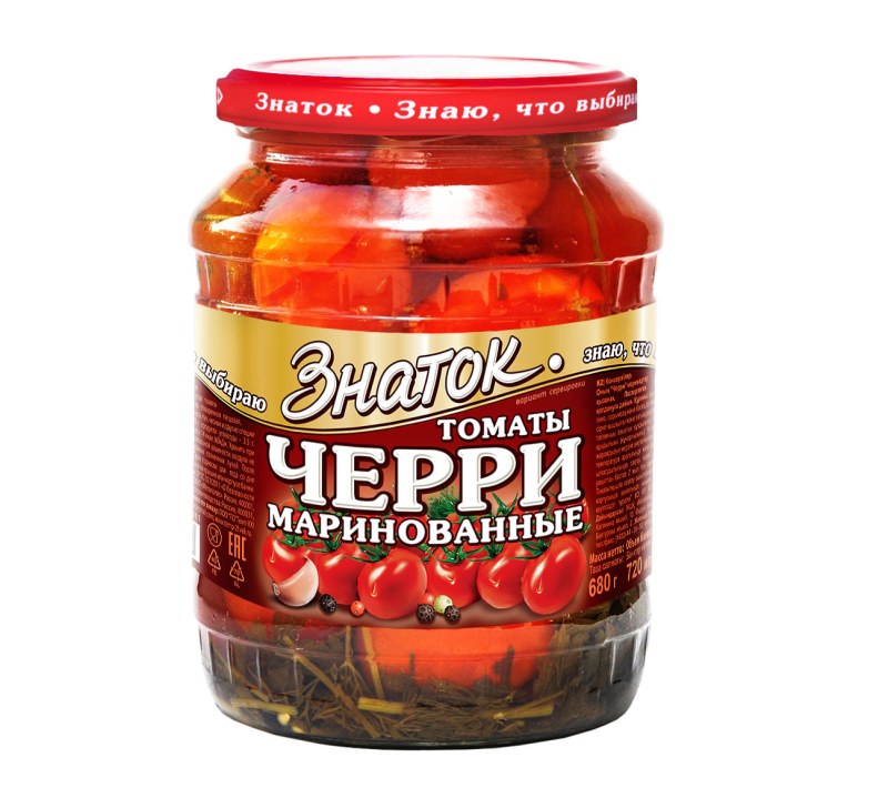 Томаты Маринов 680г Главпродукт