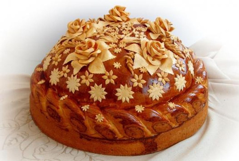 Красивый каравай