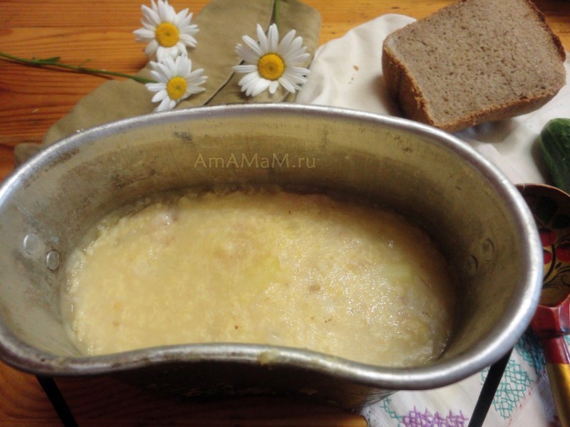 Суп пшенный Кулеш