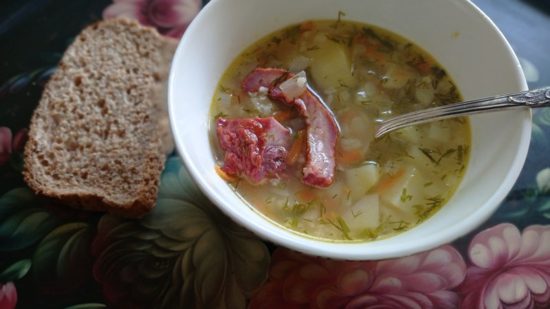 Кулеш молочный из пшена