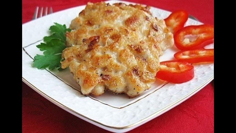 Куриное филе котлеты рубленые