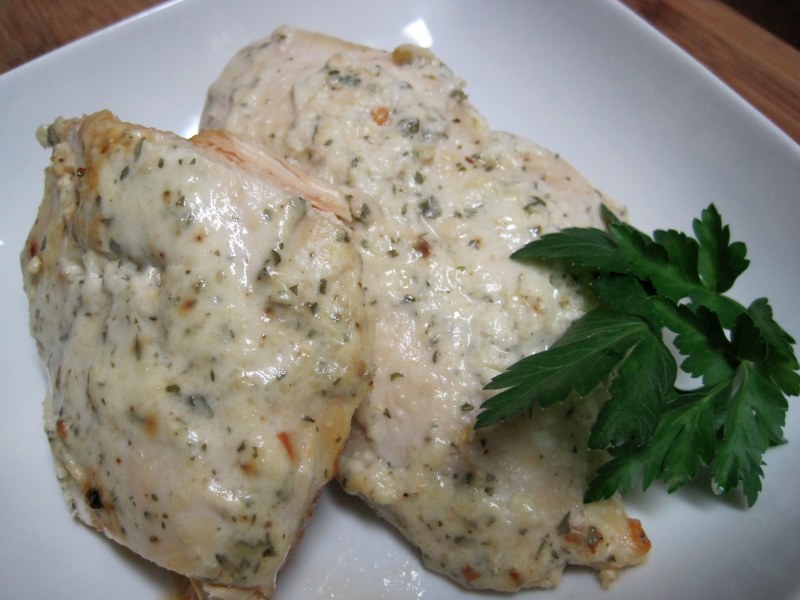 Отварная куриная грудка