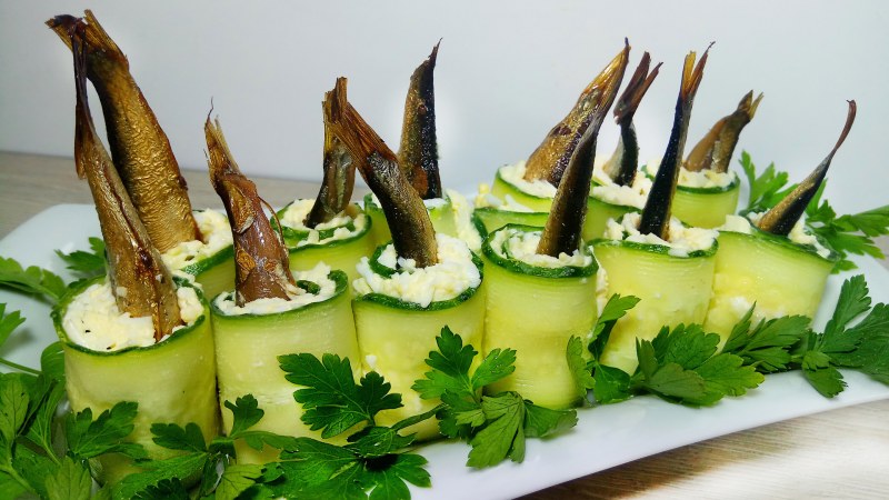Закуска из сельди с картошкой