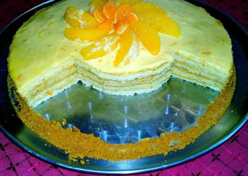 Манговое конфи