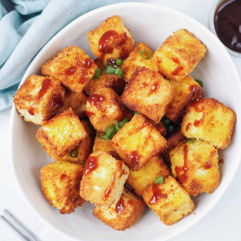 Закуски с сыром тофу