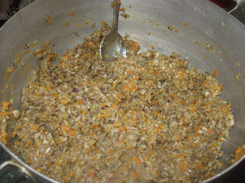 Грибная икра на праздничный стол