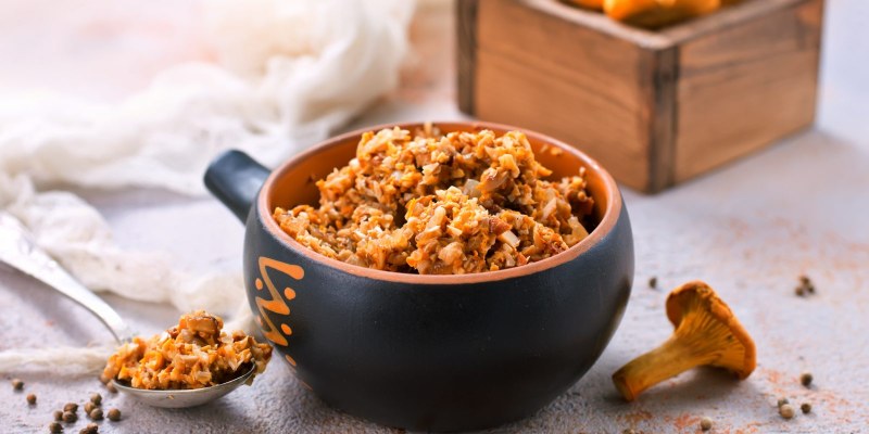 Грибы через мясорубку