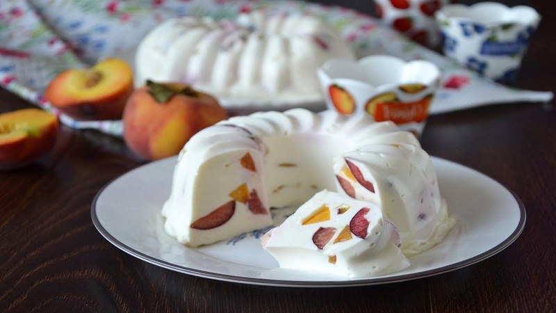 Чизкейк с ананасами