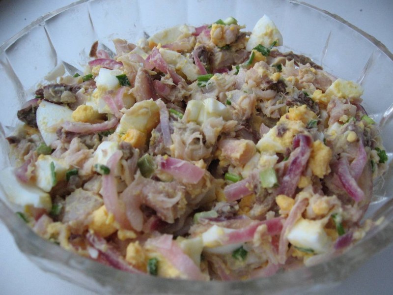 Салат скумбрия Айсберг