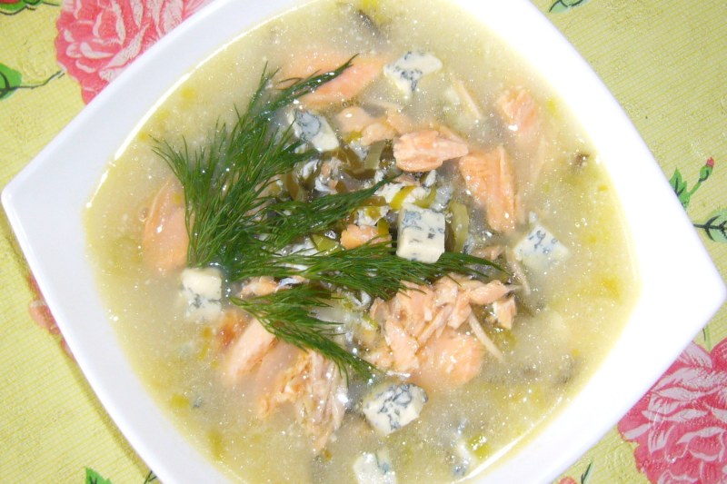 Рыбный суп с капустой