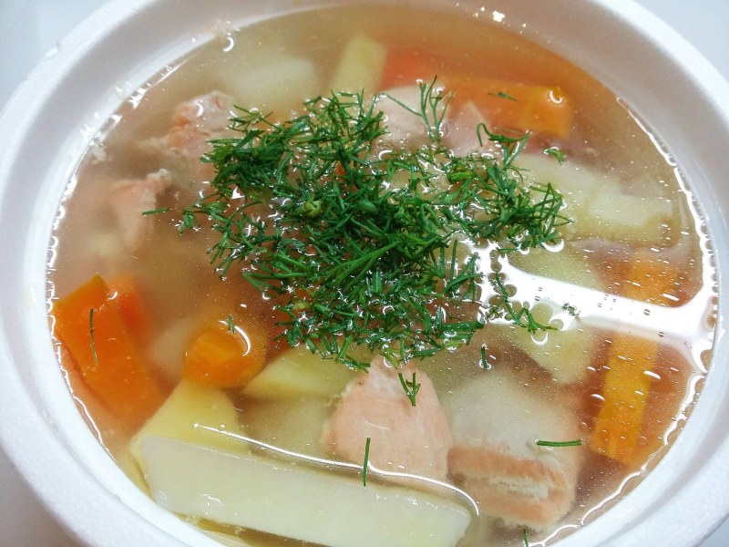 Рыбное консоме