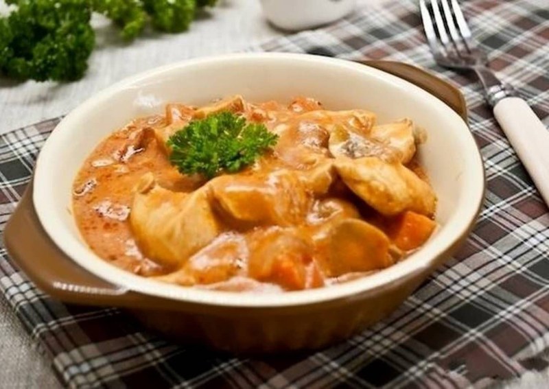 Макароны с подливкой