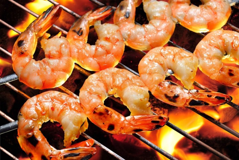 Барбекю из морепродуктов