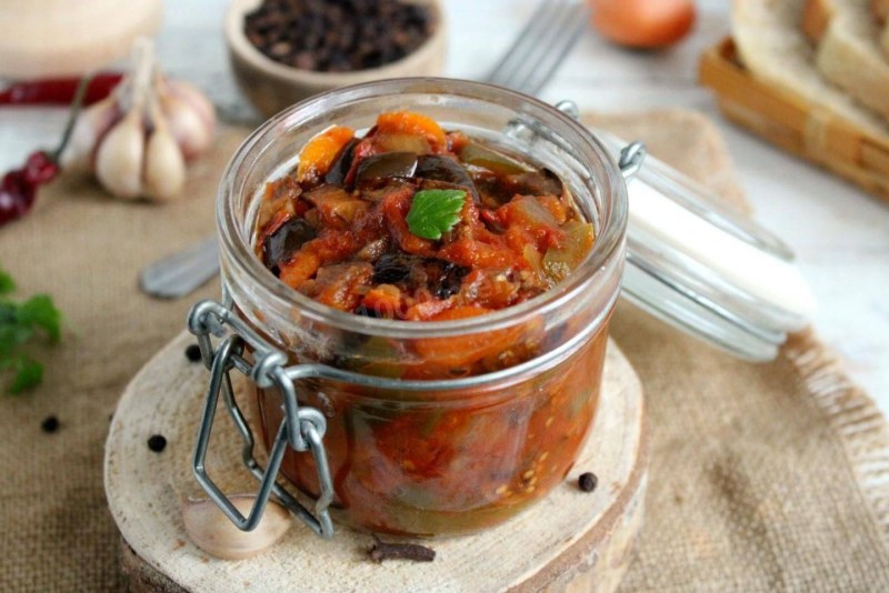 Баклажаны по-корейски на зиму