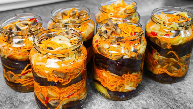 Баклажаны острые закуска