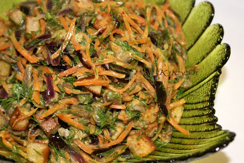 Маринованные баклажаны по корейски