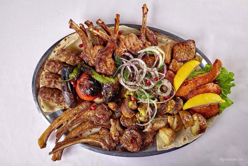 Шашлык из курицы с кориандром