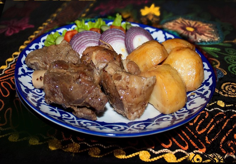 Куурдак казан кебаб