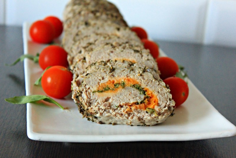 Рулет из фарша индейки
