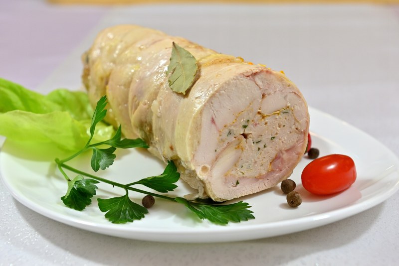 Французский галантин из курицы