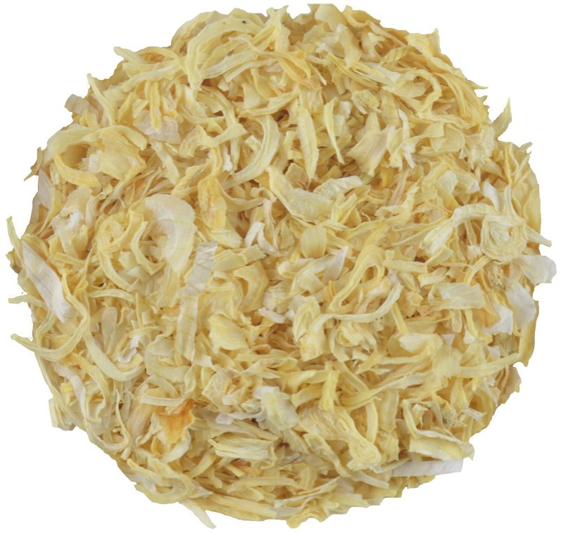 Белый лук хлопья жареный сушеный (White onion Fried Flakes dried ) 1 кг