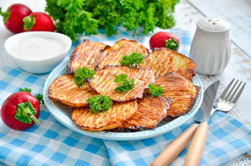 Рыбные драники