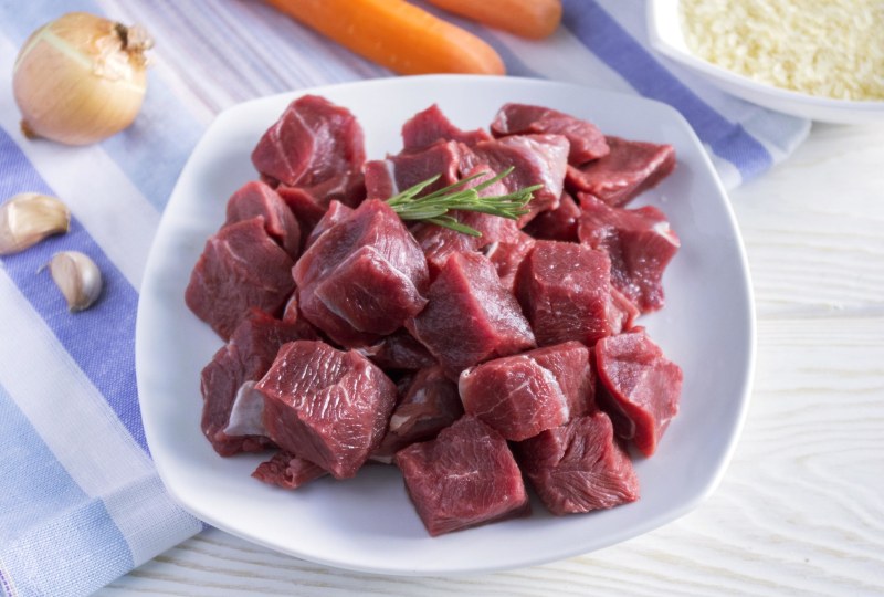Говядина кубиками