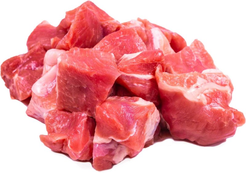 Свинина жареная на сковороде кусочками