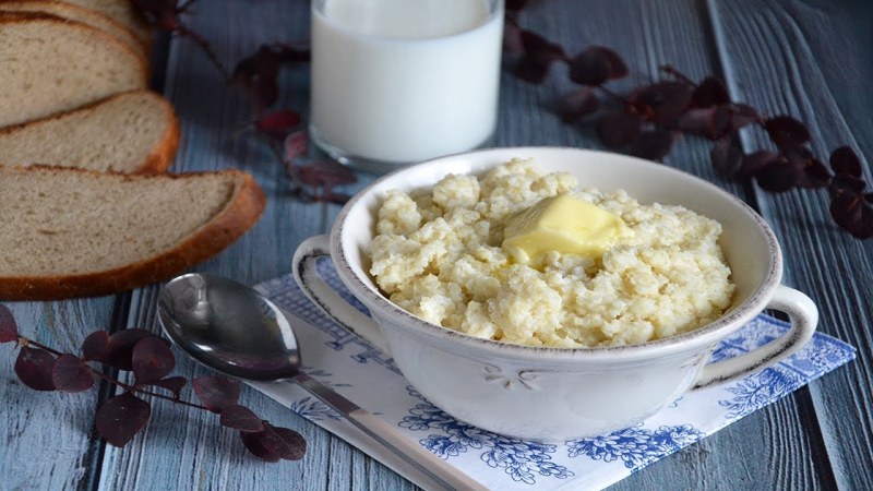 Кашица пенная на молоке
