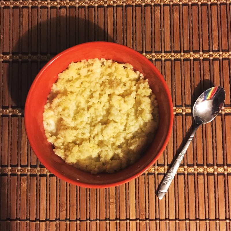 Пшенная каша с говядиной