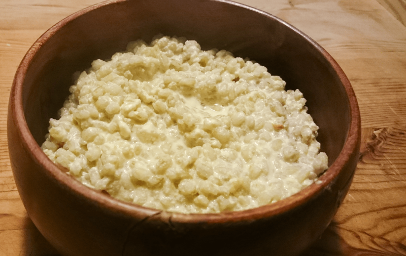 Каша пшеничная с маслом