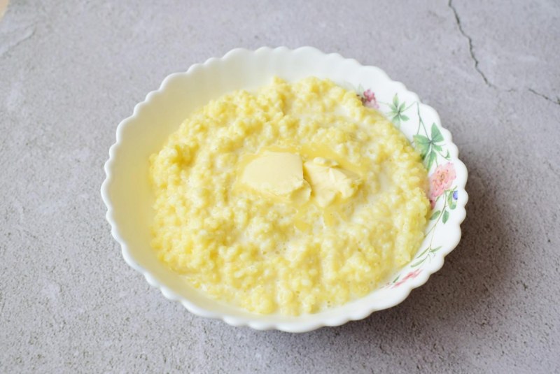 Пшенная каша с тыквой