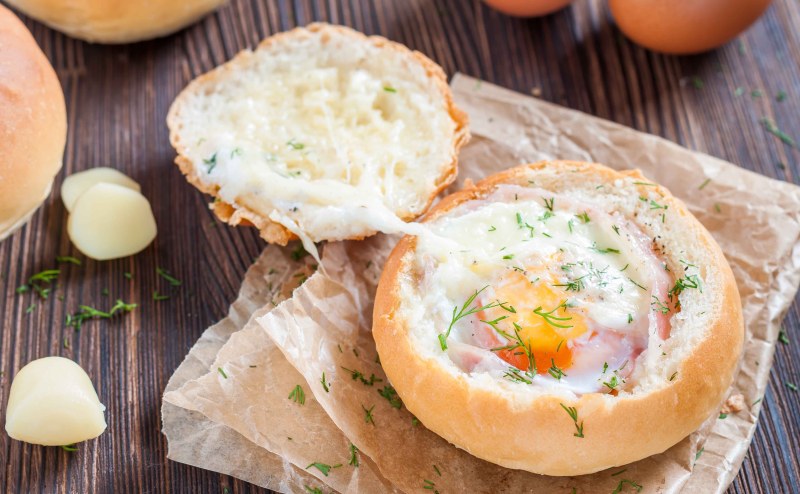 Лодочки с мясом и сыром