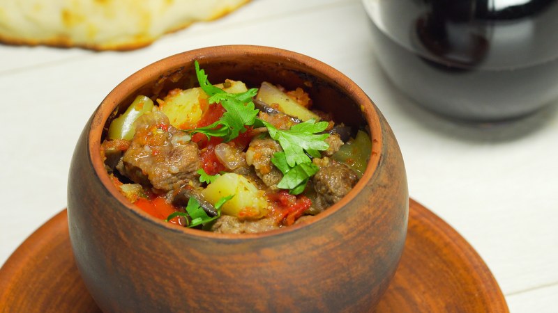 Чанахи с бараниной