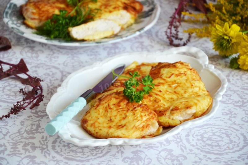 Отбивные в картофельном кляре