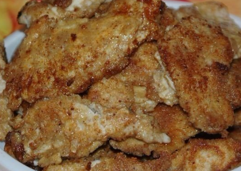 Куриные отбивные с сыром