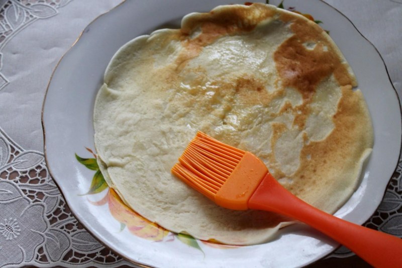 Нежные блины на кефире